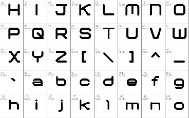 01 DigitGraphics font