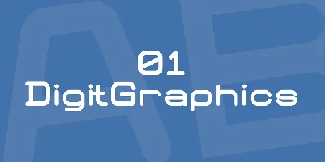 01 DigitGraphics font