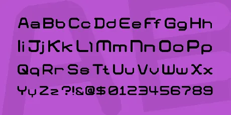 01 DigitGraphics font