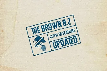 The Brown Typeface font