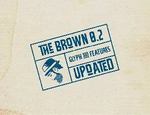 The Brown Typeface font