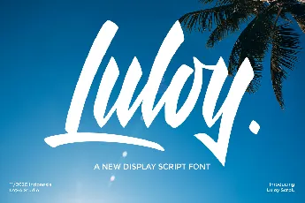 Luloy font