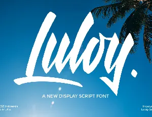 Luloy font