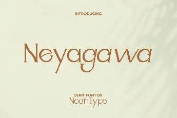 Neyagawa Demo font