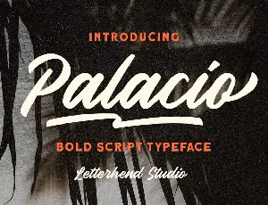 Palacio font