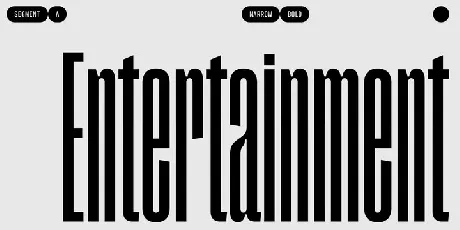 Segment A Type font