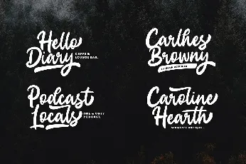 Carlhes Browny font