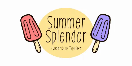 Summer Splendor font