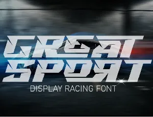 Great Sport Demo font