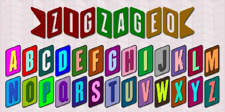 ZiGzAgEo font