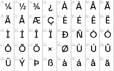 Borna font