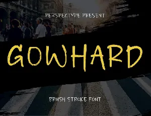 Gowhard font