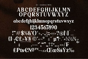 Raillinc font