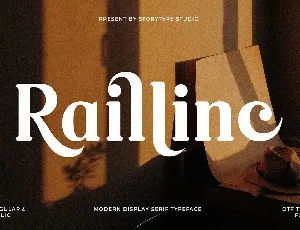 Raillinc font