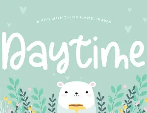 Daytime Fun Handdrawn font