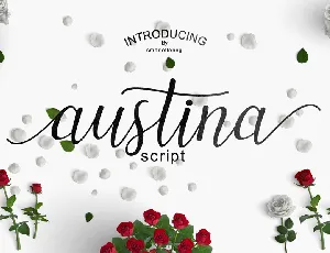 Austina font