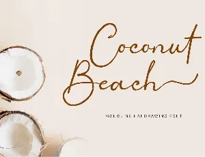 Coconut Beach font