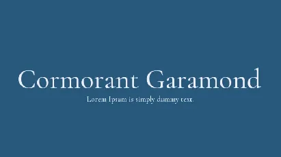 Cormorant Garamond Family font