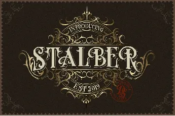 Stalber font