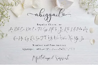 Abiggail font