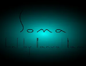 Soma font