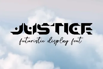 Justice Display Demo font