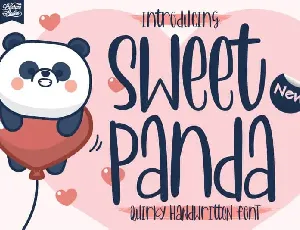 Sweet Panda Display font