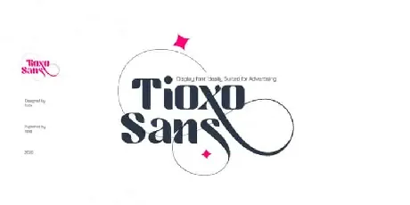 Tioxo Sans font