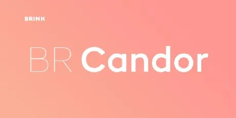 BR Candor Family font