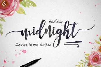 Midnight Script font