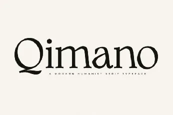 Qimano font