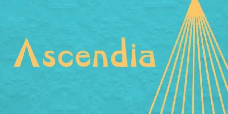 Ascendia font