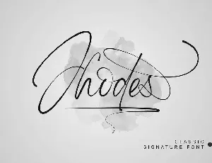 Jhodes font