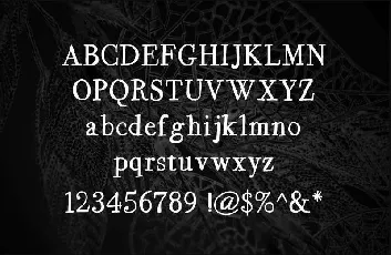 SilverLeaf font