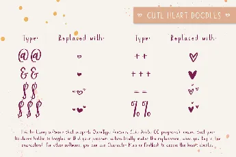 Autumn Love Demo Beck McCormick font