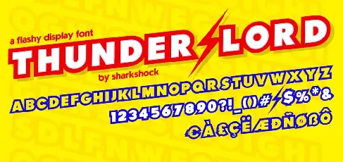 Thunder Lord font