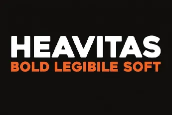 Heavitas Sans Serif font