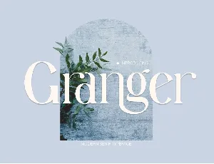 Granger font