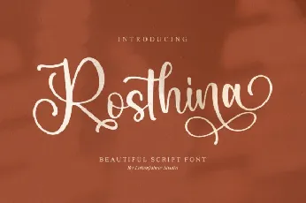 Rosthina font