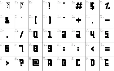 Roboc font