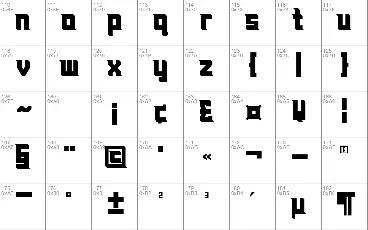 Roboc font