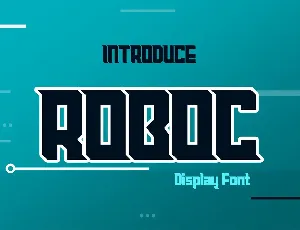 Roboc font