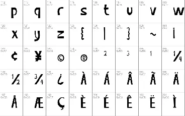 Chillok font