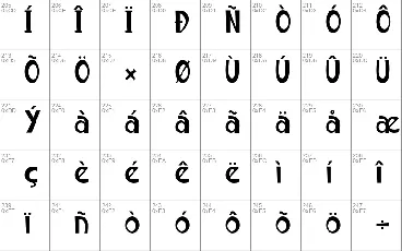 Chillok font