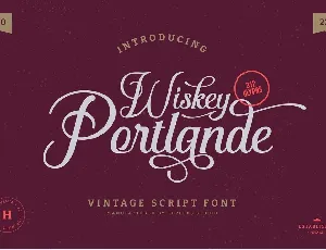 Wiskey Portlande font