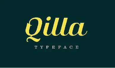 Qilla Typeface font