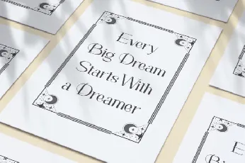 Mister Dream font