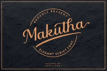 Makutha font