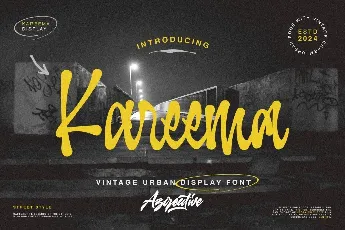 Kareema font