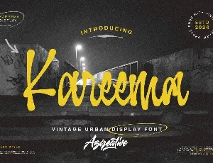 Kareema font